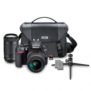 黑五预告：Nikon D3500 单反相机 18-55mm + 70-300mm 双镜头套装 @ Sam's Club