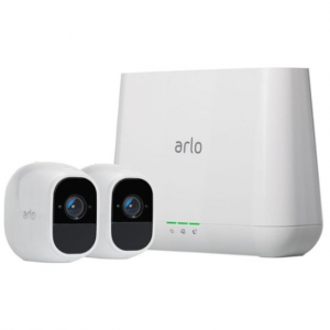 Amazon - Netgear Arlo Pro 2 家庭安全监控系统 (2 1080P摄像头+1中控) 直降$230