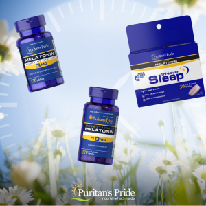 Puritan's Pride 多款褪黑素、助眠营养品促销