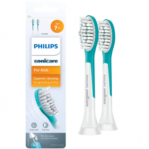 Philips Sonicare 儿童电动牙刷替换刷头,2个 @ Amazon