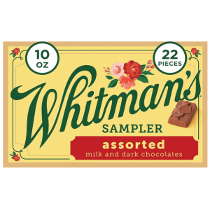 Whitman's Sampler 牛奶巧克力礼盒 22颗装 @ Amazon
