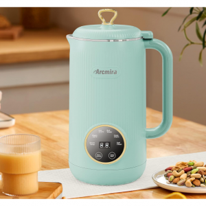 Arcmira 全自动多功能豆浆机 可自清洁 延时18小时 @ Amazon