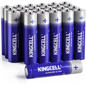 KINGCELL AAA碱性电池 24颗 @ Amazon