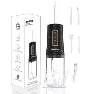 IHealthia 便携式水牙线 附4个喷嘴 @ Amazon