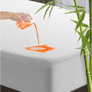 RISAR 竹纤维防水床垫保护罩，多尺寸可选 @ Amazon