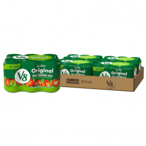 V8 Original 100% 果蔬汁 11.5oz 24罐 @ Amazon