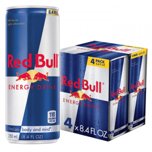 Red Bull 红牛能量饮料 8.4oz 4罐 @ Amazon