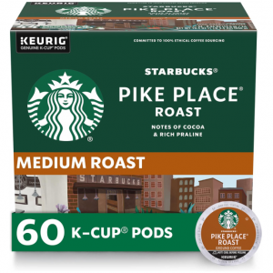 Starbucks K-Cup Pike Place 咖啡胶囊 60颗 @ Amazon