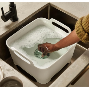 JOSEPH JOSEPH 厨房清洗槽滤水盆、洗菜盆，灰色 @ Amazon