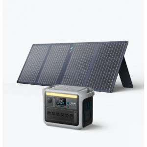 Anker SOLIX C1000 太阳能发电机 + 100W 太阳能电池板 @ Anker