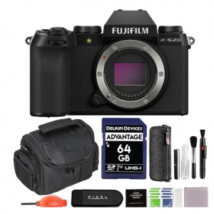 Walmart - Fujifilm X-S20 无反数码相机 + 64GB SD卡 + 相机包+配件，现价 $1319