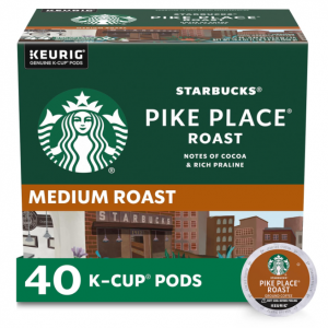 Starbucks 中度烘焙胶囊咖啡 40颗 @ Amazon
