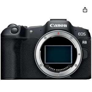 Amazon.com - Canon EOS R8 全幅无反相机，8折