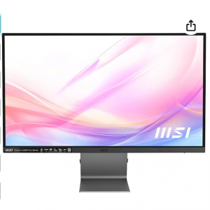 Amazon - MSI Modern系列 27吋 4K IPS 60Hz 日常显示器 MD271UL ，6.3折