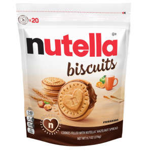 Nutella 经典榛子可可酱饼干 20块 @ Amazon