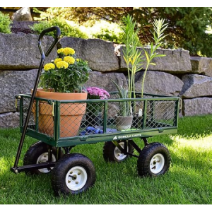 Gorilla Carts 庭院用运输小拉车 可承重400磅 @ Amazon