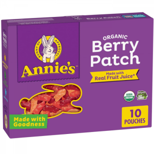 Annie's 有机兔子形状果味糖果 10包 @ Amazon