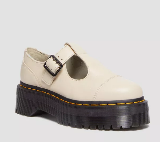 £80 (原价 £159) + 包邮Dr. Martens UK官网 Bethan Pisa厚底玛丽珍皮鞋5折热卖